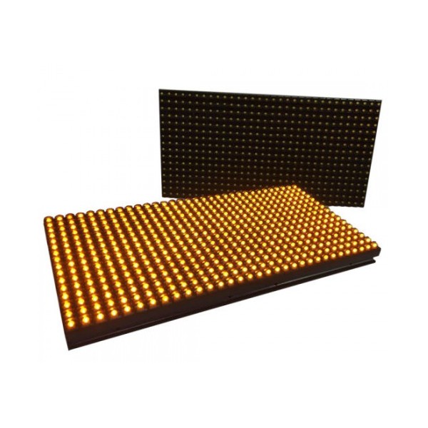 P10 OUTDOOR LED DISPLAY PANEL MODULE - 32X16 - HIGH BRIGHTNESS YELLOW ...